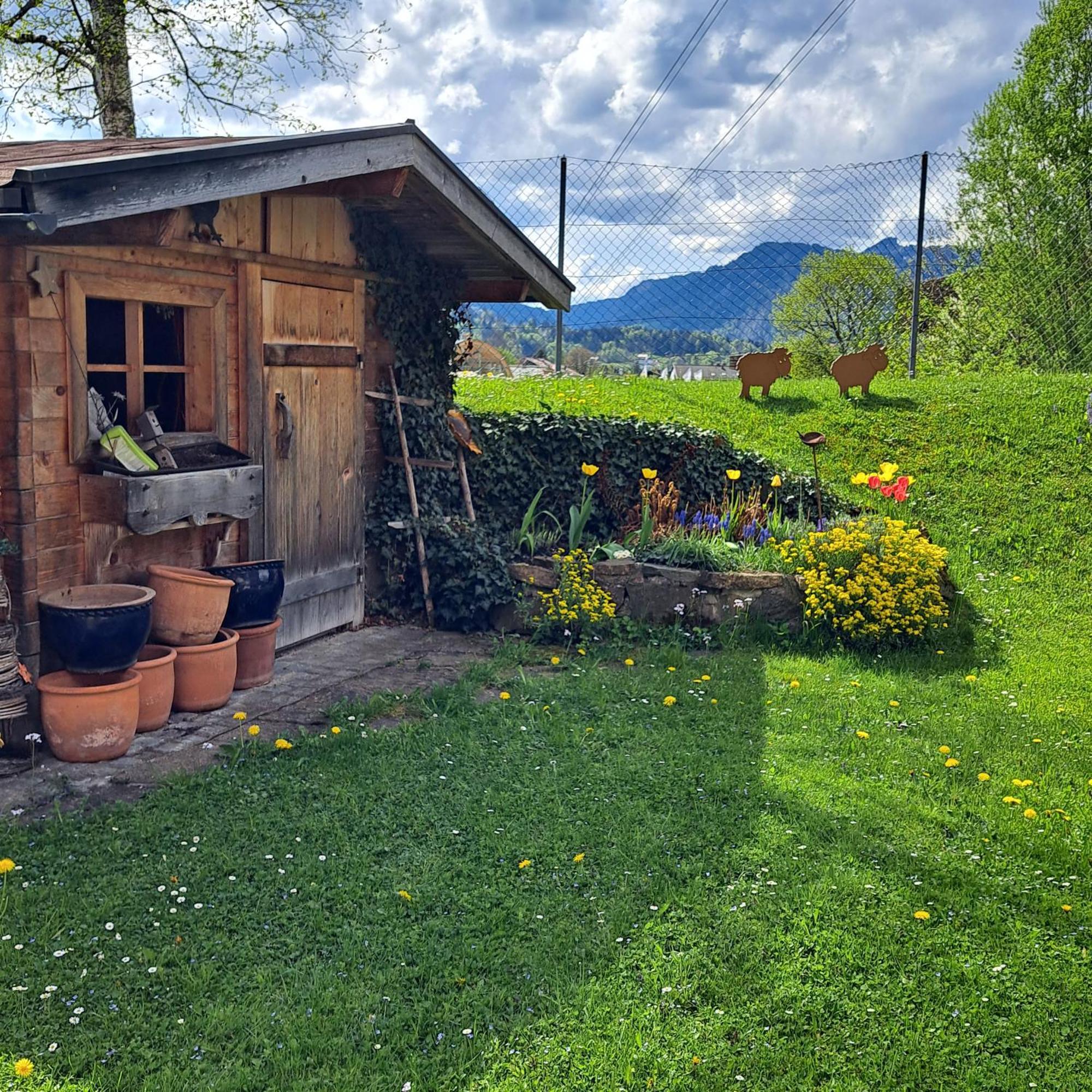 Faltenbach Ferienwohnungen In Oberstdorf Zewnętrze zdjęcie